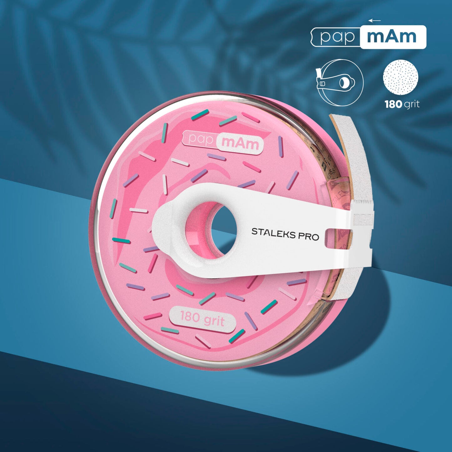 Donut Lima Descartável Reta - Encaixe