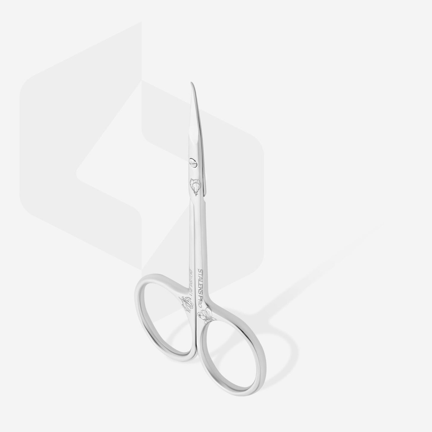 Tesoura Profissional Para Cutículas Com Gancho EXCLUSIVE 23 TIPO 1 (Magnólia)