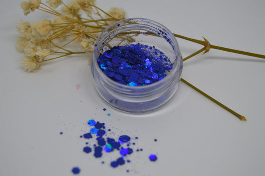 Glitter Azul Escuro