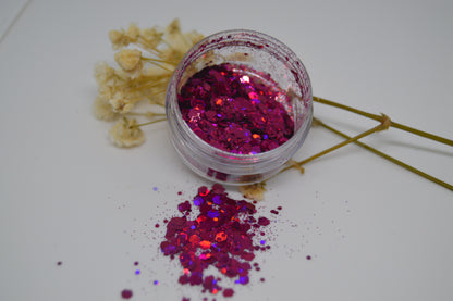 Glitter Rosa