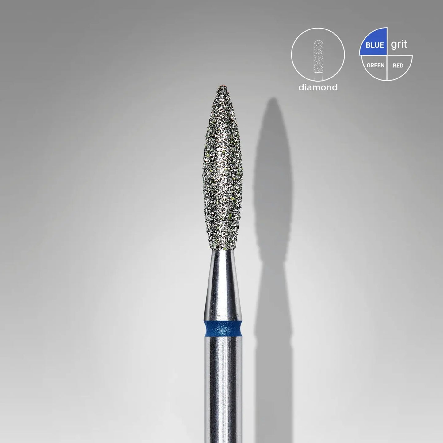 Carbide Diamond Flame Azul