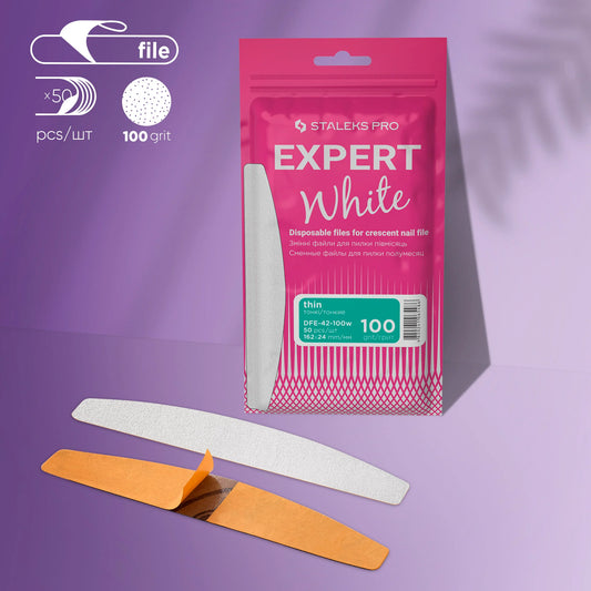 Lima Descartável Expert White 100 - 30 und